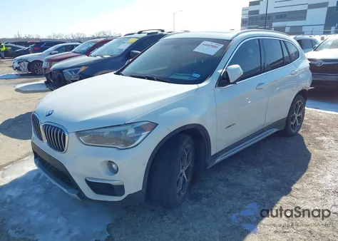 2017 BMW X1 xDrive28I из США, поврежденный, VIN WBXHT3C30H5F86141